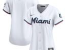 Miami Marlins Nike Women's Home Limited Jersey - White