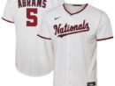 CJ Abrams Washington Nationals Nike Youth Home Replica Player Jersey - White