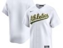 Athletics Nike Home Limited Jersey - White