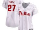 Aaron Nola Philadelphia Phillies Nike Women's  Home Limited Player Jersey - White