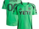 Austin FC adidas 2025 The Heartbeat Kit Authentic Custom Jersey - Green