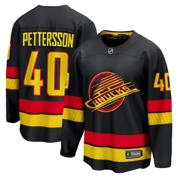 Elias Pettersson Vancouver Canucks Alternate - 2022/23 Premier Breakaway Player Jersey - Black