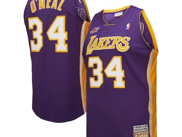 Shaquille O'Neal Los Angeles Lakers  2000 NBA All-Star Game Authentic Jersey - Purple