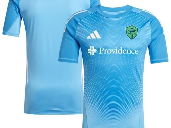 Seattle Sounders FC adidas 2025 Goalkeeper Jersey - Blue