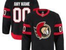 Ottawa Senators  Home Authentic Pro Custom Jersey - Black