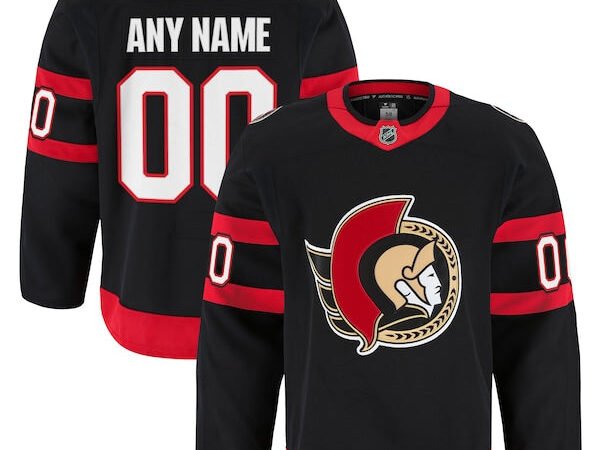 Ottawa Senators  Home Authentic Pro Custom Jersey - Black