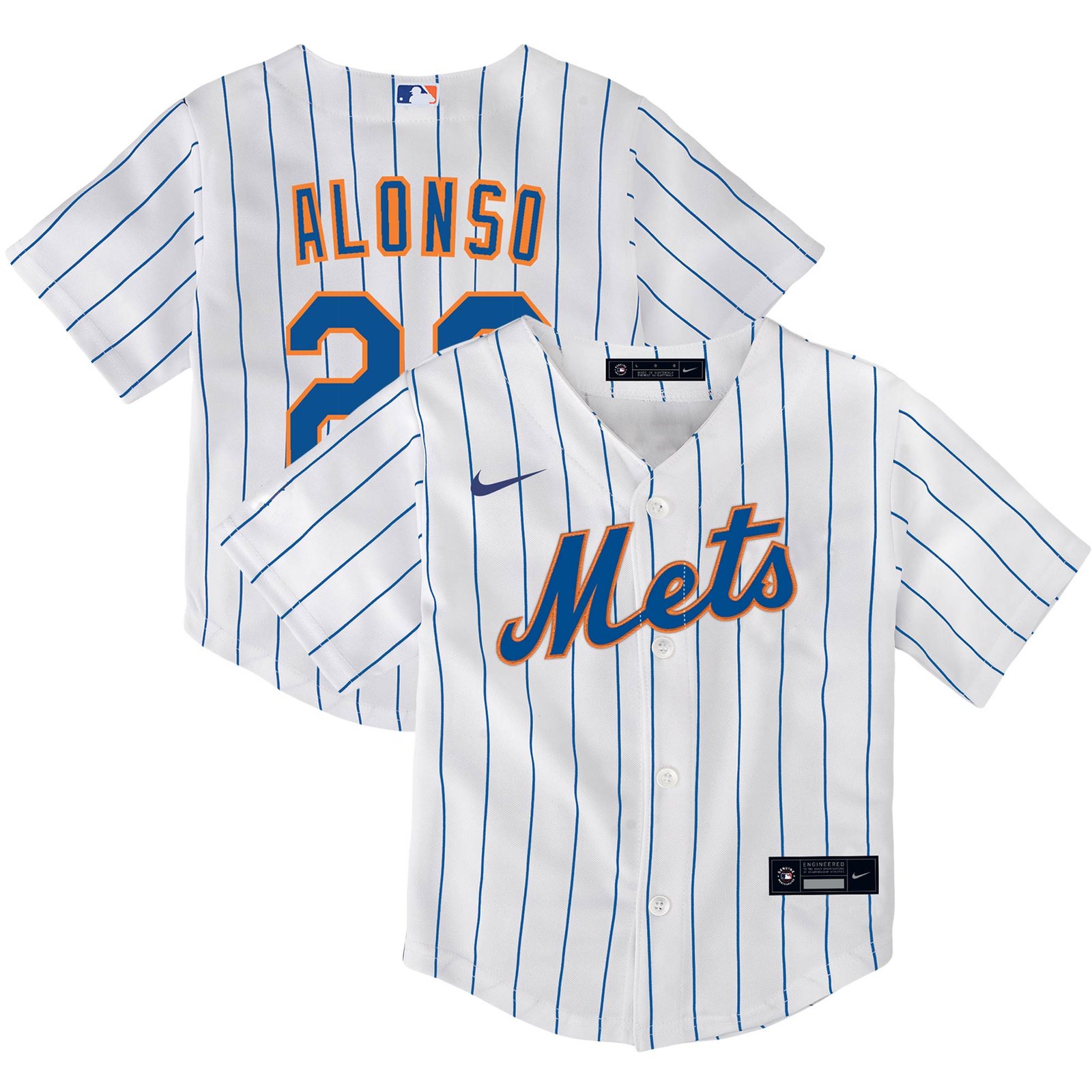Pete Alonso New York Mets Nike Toddler Alternate Replica Player Jersey - Royal/White