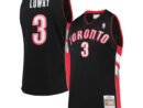 Kyle Lowry Toronto Raptors 2001/02 Hardwood Classics Swingman Jersey - Black