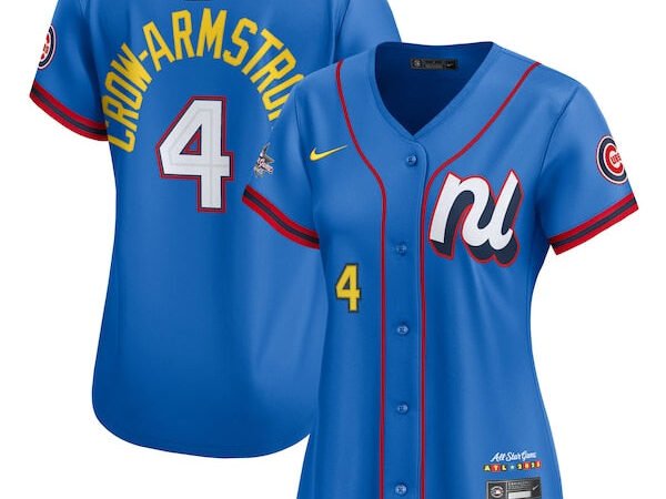 Pete Crow-Armstrong National League Nike Women's 2025 All-Star Edition Limited Player Jersey - Blue