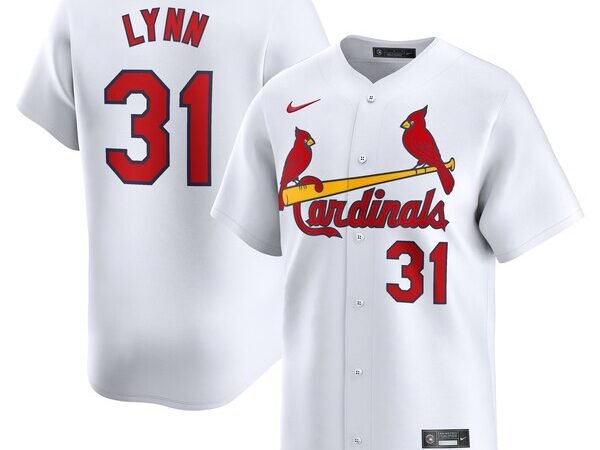 Lance Lynn St. Louis Cardinals Nike Home Limited Player Jersey – White