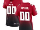 Atlanta Falcons Nike Women's Alternate Custom Game Jersey - Red