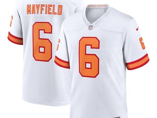 Baker Mayfield '76 Tampa Bay Buccaneers Nike  Player Game Jersey - White/Red/Orange