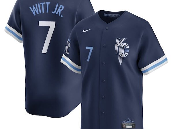Bobby Witt Jr. Kansas City Royals Nike City Connect Limited Player Jersey - Navy