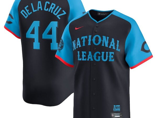 Elly De La Cruz National League Nike 2024 MLB All-Star Game Limited Player Jersey - Navy