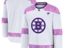 Boston Bruins  2024 Hockey Fights Cancer Practice Jersey - White