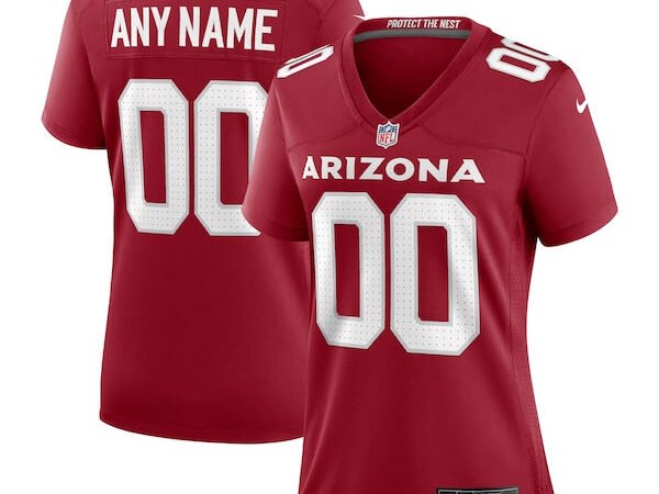 Arizona Cardinals Nike Women's Custom Game Jersey - Cardinal