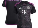 Bayern Munich adidas Women's 2023/24 Away Replica Jersey - Black