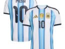 Youth Lionel Messi Argentina National Team adidas FIFA x World Cup 2022 Winners Home Replica Jersey - White