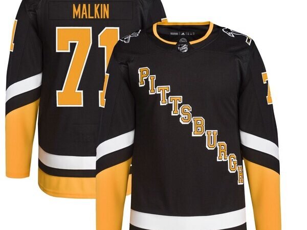 Evgeni Malkin Pittsburgh Penguins adidas Alternate Primegreen Authentic Player Jersey - Black
