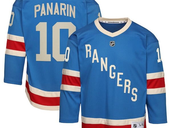 Artemi Panarin New York Rangers Youth Centennial Replica Jersey - Blue
