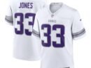 Aaron Jones Minnesota Vikings Nike Alternate Game Player Jersey - White