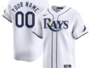 Tampa Bay Rays Nike Home Limited Custom Jersey - White