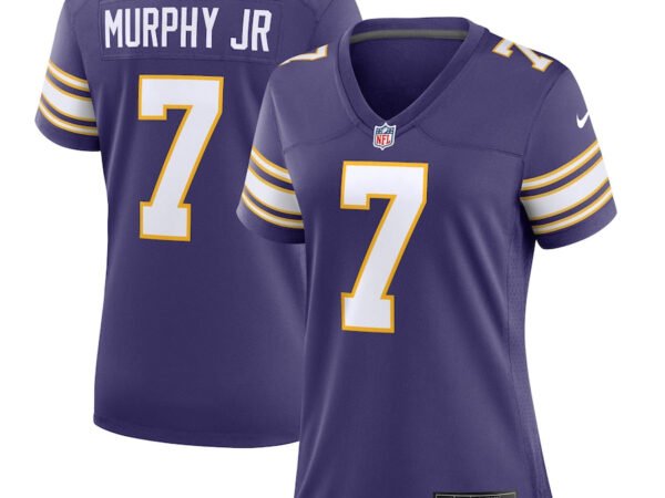 Byron Murphy Jr. Minnesota Vikings Nike Women's Classic Player Game Jersey - Purple