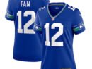 12th Fan Seattle Seahawks Nike Women's Player Jersey - Royal/Navy