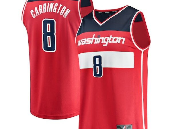 Carlton Carrington Washington Wizards  Youth Fast Break Replica Player Jersey - Icon Edition - Red
