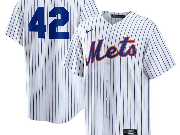 New York Mets Nike Home  2025 Jackie Robinson Day Replica Jersey - White