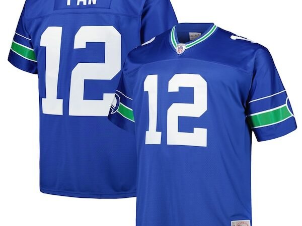 12th Fan Seattle Seahawks Big & Tall Legacy Retired Player Jersey - Royal