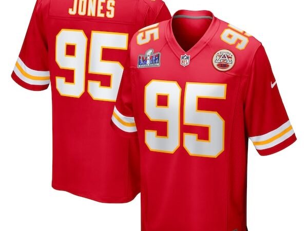 Chris Jones Kansas City Chiefs Nike Super Bowl LVIII Game Jersey - Red