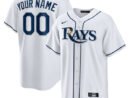 Tampa Bay Rays Nike Home Replica Custom Jersey - White