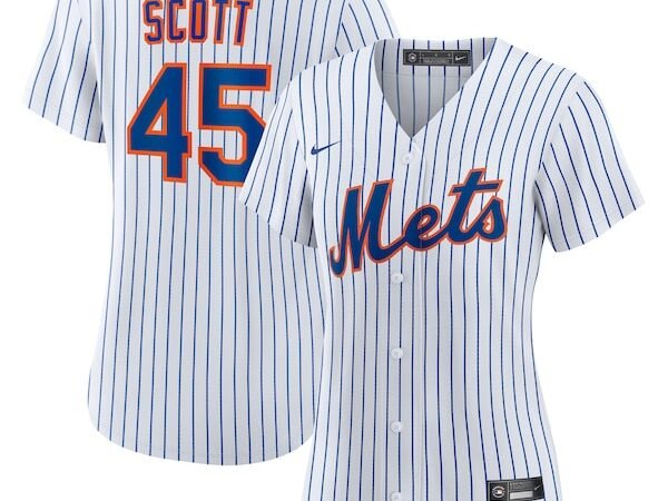 Christian Scott New York Mets Nike Women's Home Replica Jersey - White