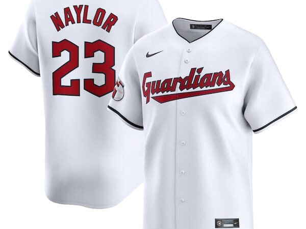 Bo Naylor Cleveland Guardians Nike Home Limited Player Jersey - White