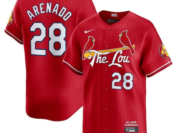 Nolan Arenado St. Louis Cardinals Nike 2024 City Connect Limited Player Jersey - Red