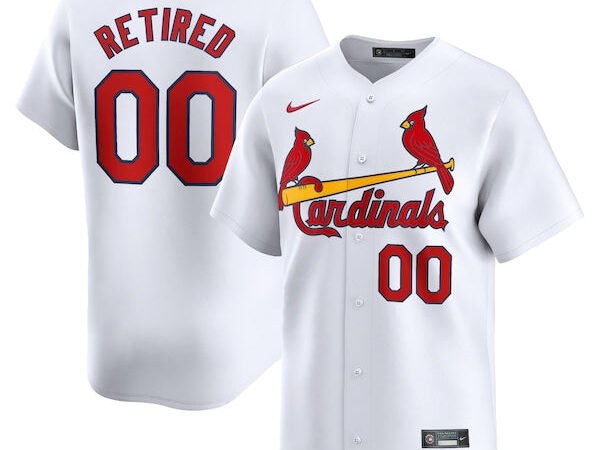 St. Louis Cardinals Nike Home Limited Pick-A-Player Retired Roster Jersey - White