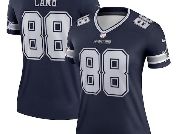 CeeDee Lamb Dallas Cowboys Nike Women's Legend Jersey - Navy