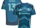Jordan Morris Seattle Sounders FC adidas 2025 The Salish Sea Kit Replica Player Jersey - Blue