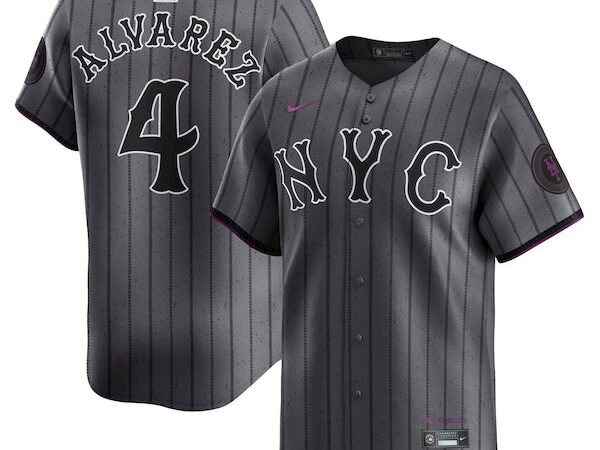 Francisco Alvarez New York Mets Nike City Connect Limited Jersey - Gray