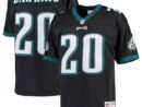 Brian Dawkins Philadelphia Eagles Big & Tall 2004 Retired Player Replica Jersey - Black