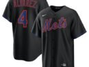 Francisco Alvarez New York Mets Nike Alternate Replica Jersey - Black