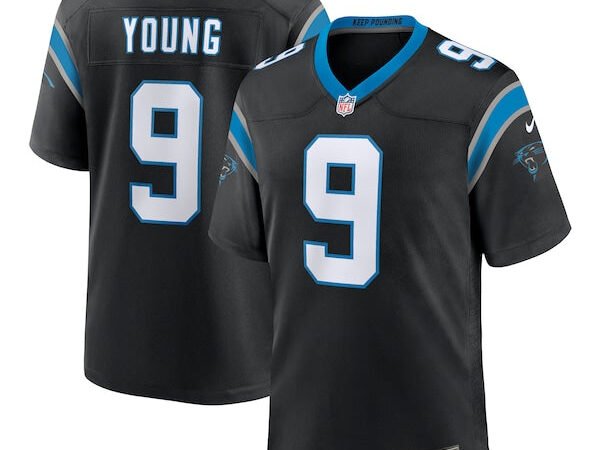 Bryce Young Carolina Panthers Nike Team Game Jersey - Black