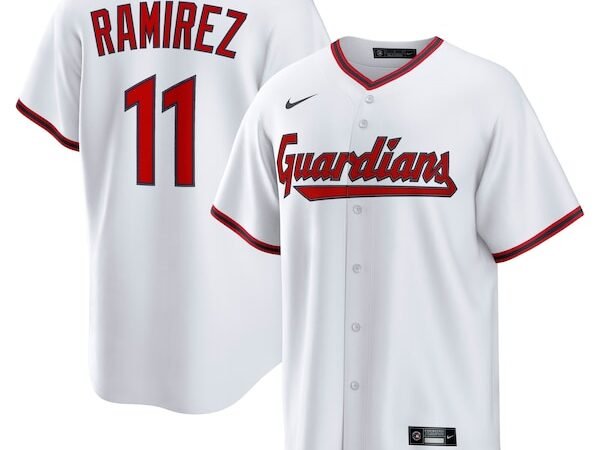José Ramírez Cleveland Guardians Nike Home Replica Jersey - White