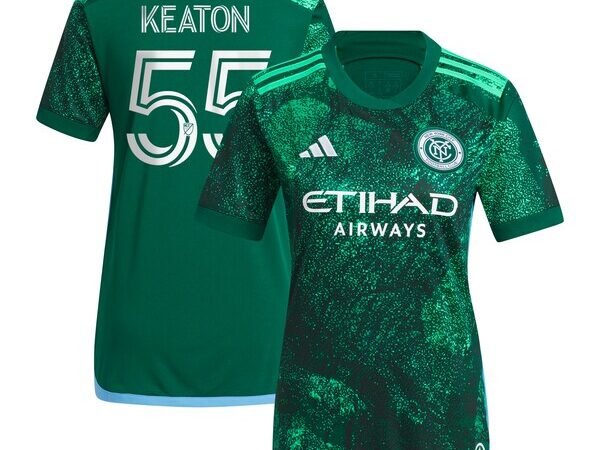 Keaton Parks New York City FC adidas Women's 2024 The Parks Replica Player Jersey - Green
