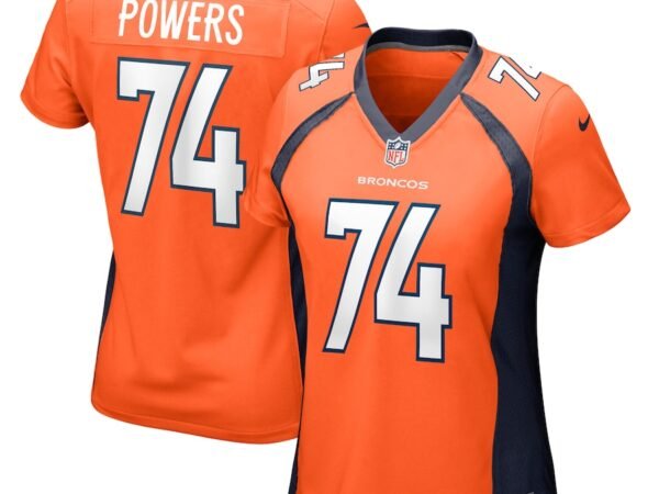 Ben Powers Denver Broncos Nike Women's Game Player Jersey - Orange