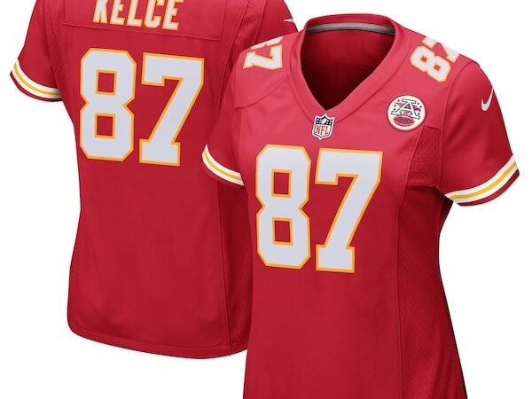 Travis Kelce Kansas City Chiefs Nike Women's Game Jersey - Red