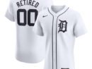 Detroit Tigers Nike Home Elite Pick-A-Player Retired Roster Jersey - White