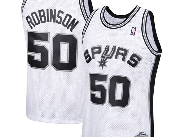 David Robinson San Antonio Spurs 1998/99 Hardwood Classics Swingman Jersey - White