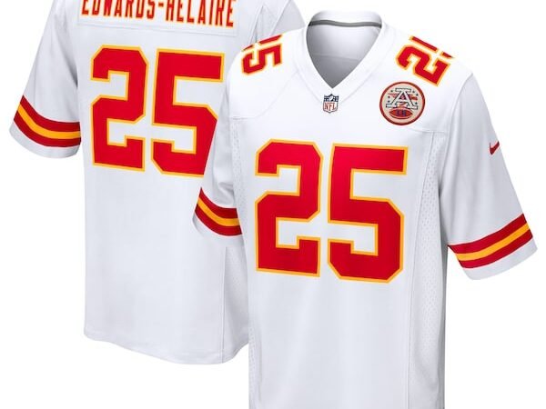 Clyde Edwards-Helaire Kansas City Chiefs Nike Game Jersey - White